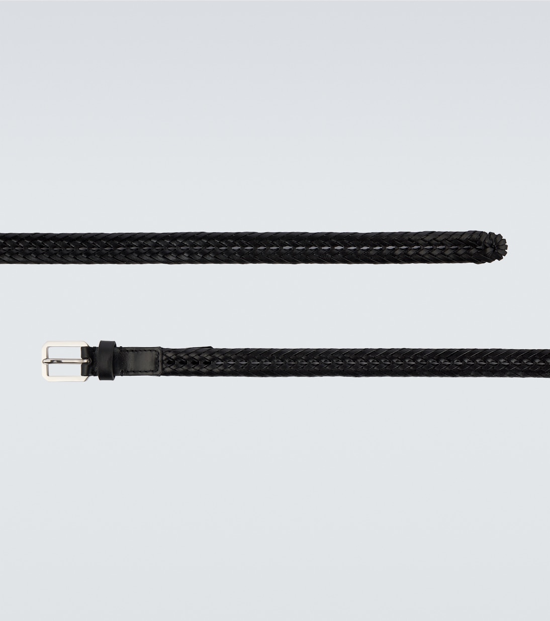 Braided leather belt | Tom Ford
