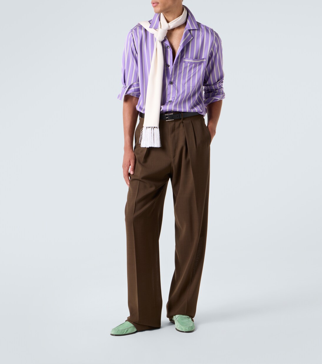 Wool straight pants | Tom Ford