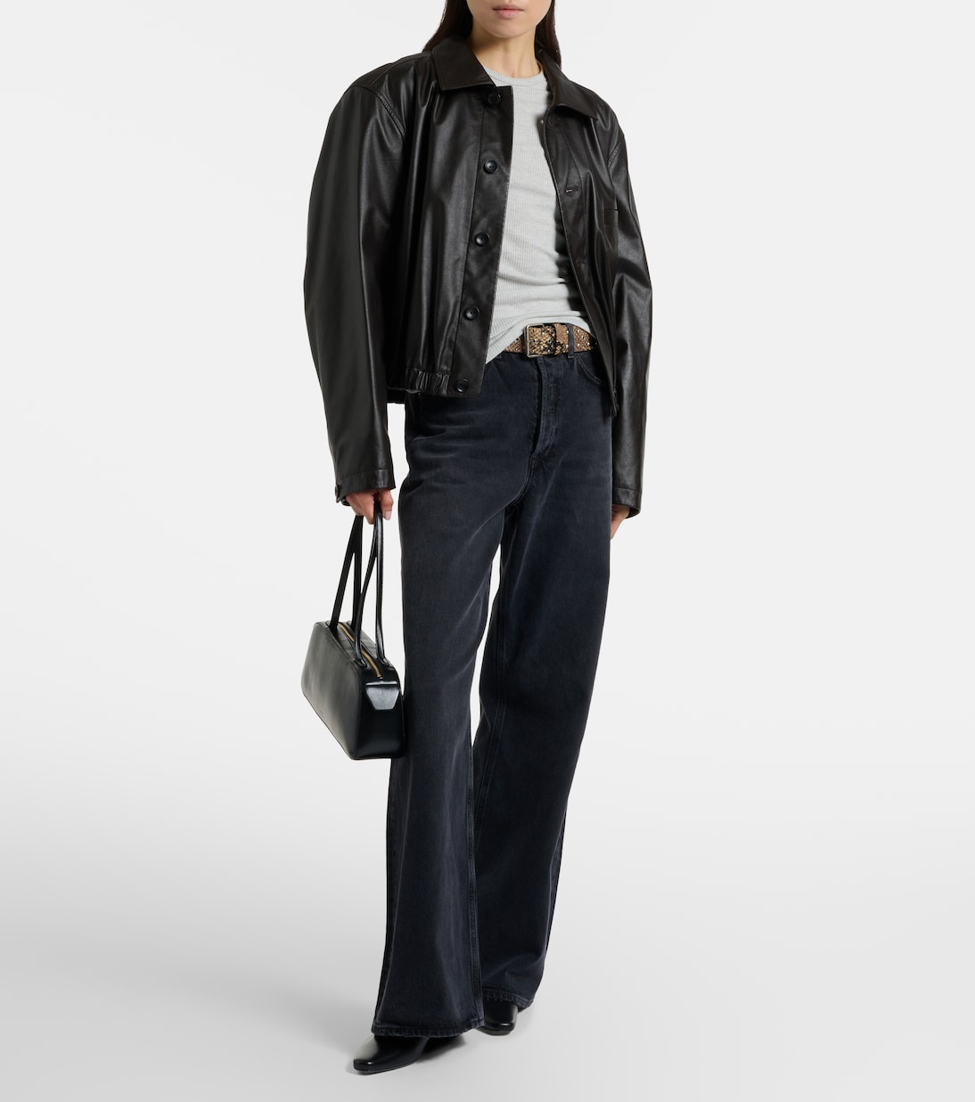 Delphi ribbed-knit top | Agolde