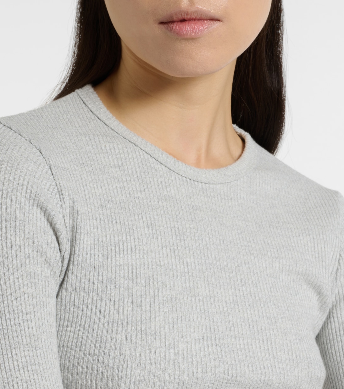 Delphi ribbed-knit top | Agolde