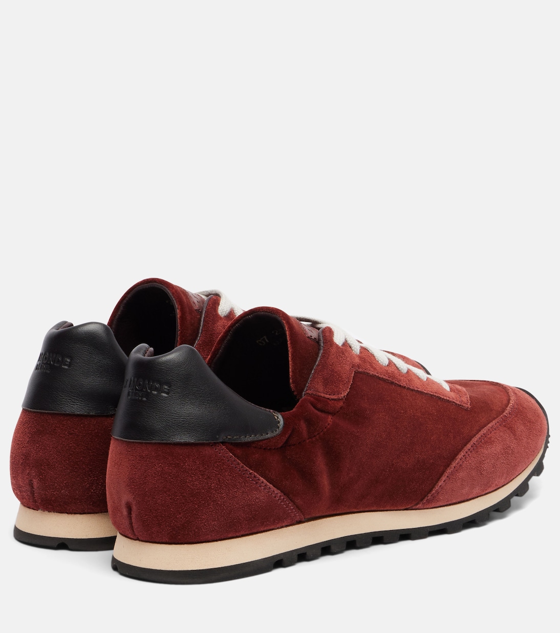 Sneakers Slim Runner aus Samt mit Veloursleder | Le Monde Béryl