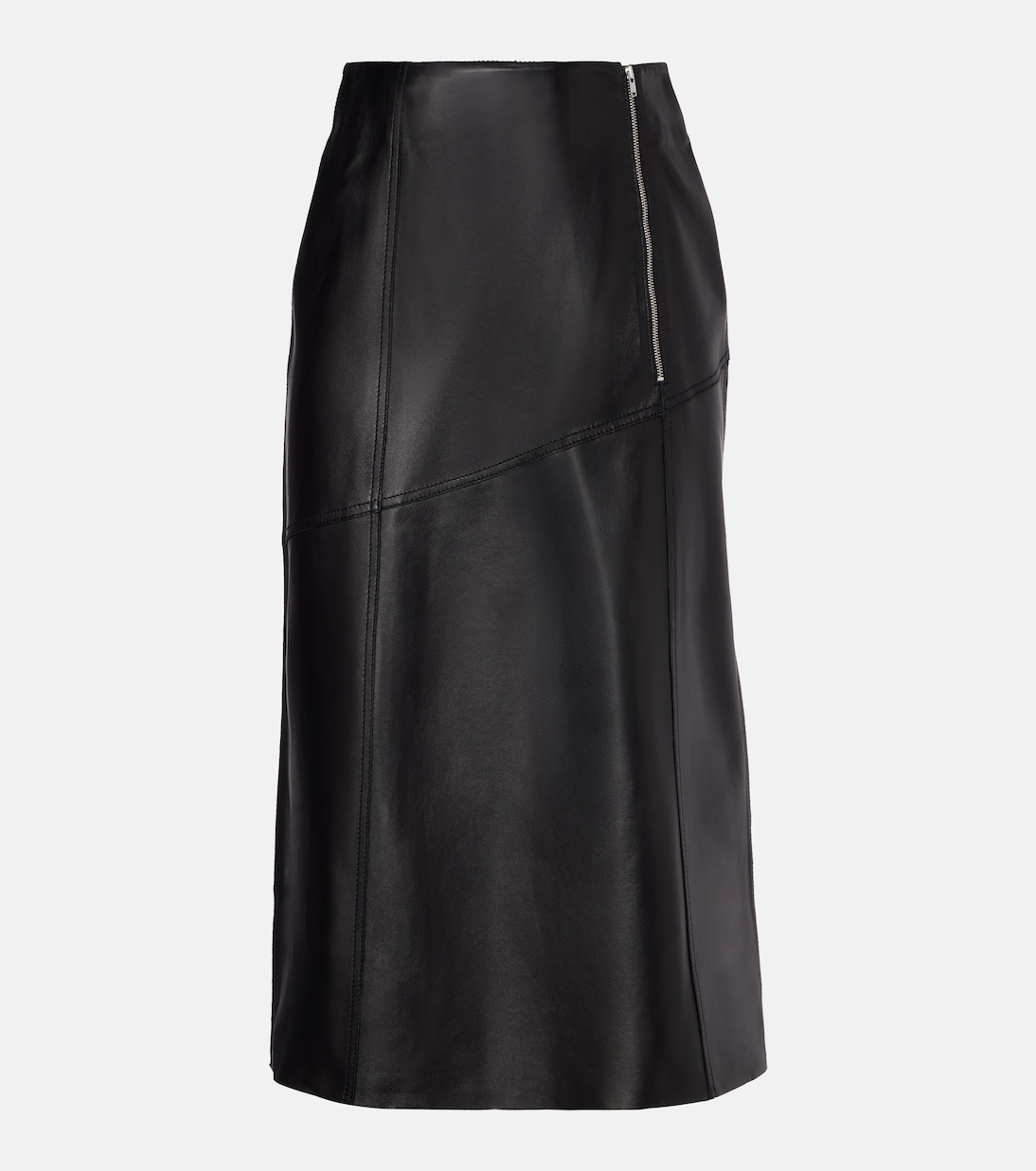 Bleistiftrock aus Leder | Victoria Beckham