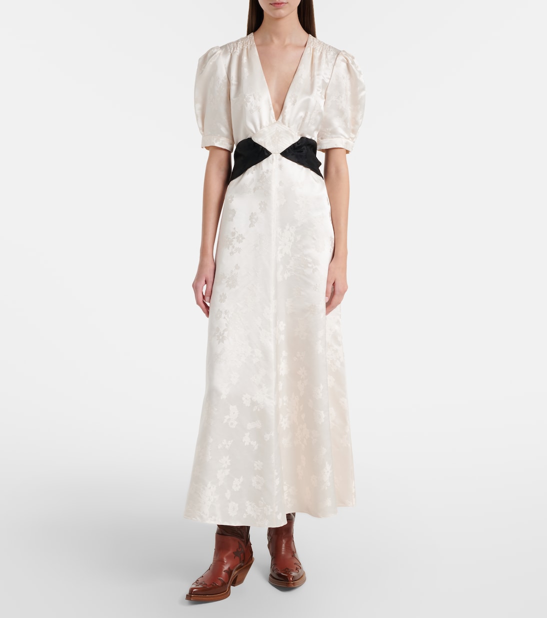 Midikleid Larkin aus Seide | Gabriela Hearst