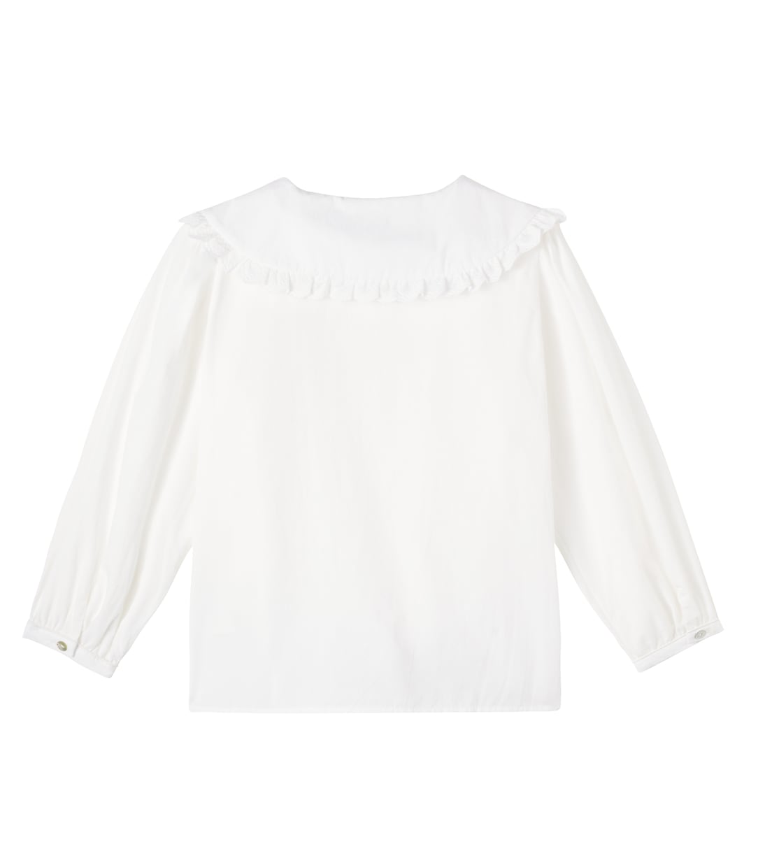 Coeur ruffled cotton shirt | Konges Sløjd
