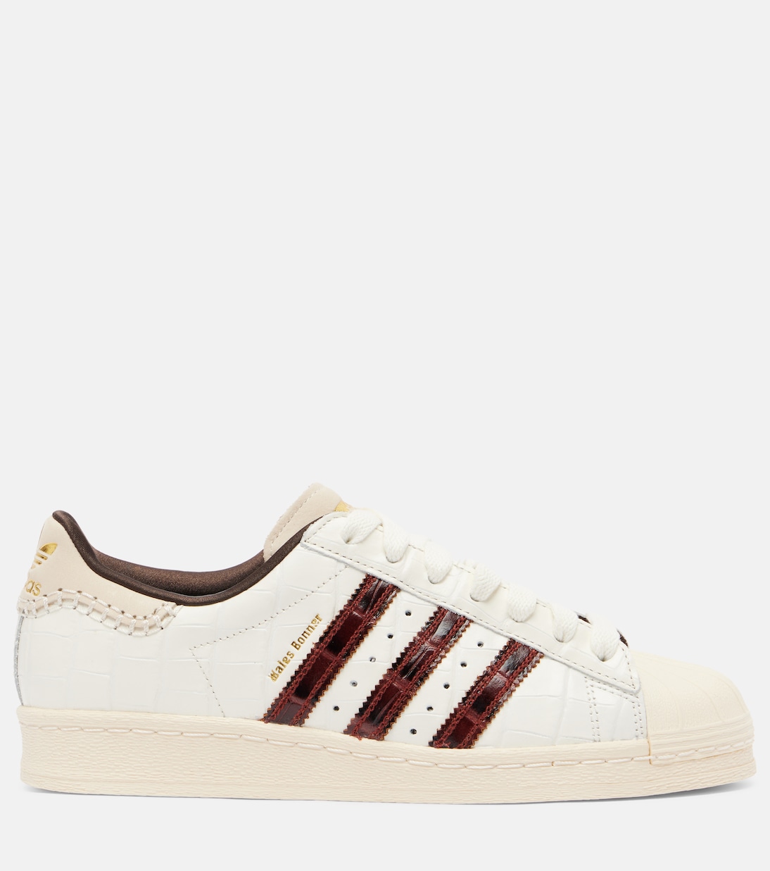 x Wales Bonner Superstar croc-effect leather sneakers | Adidas