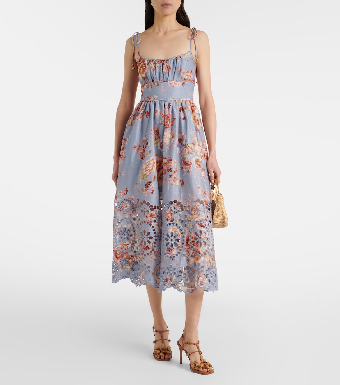 Midikleid Awaken aus Leinen | Zimmermann