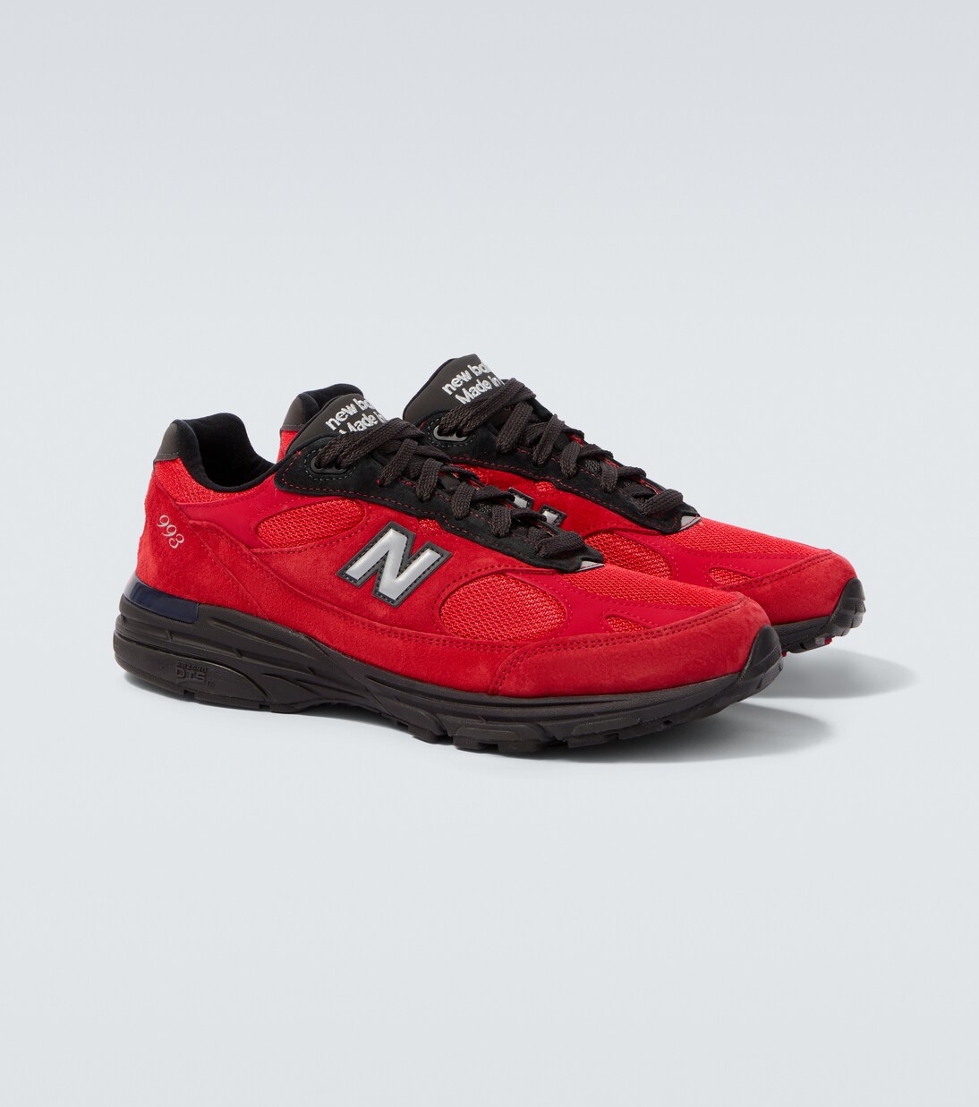 Made in USA 993 suede-trimmed sneakers | New Balance