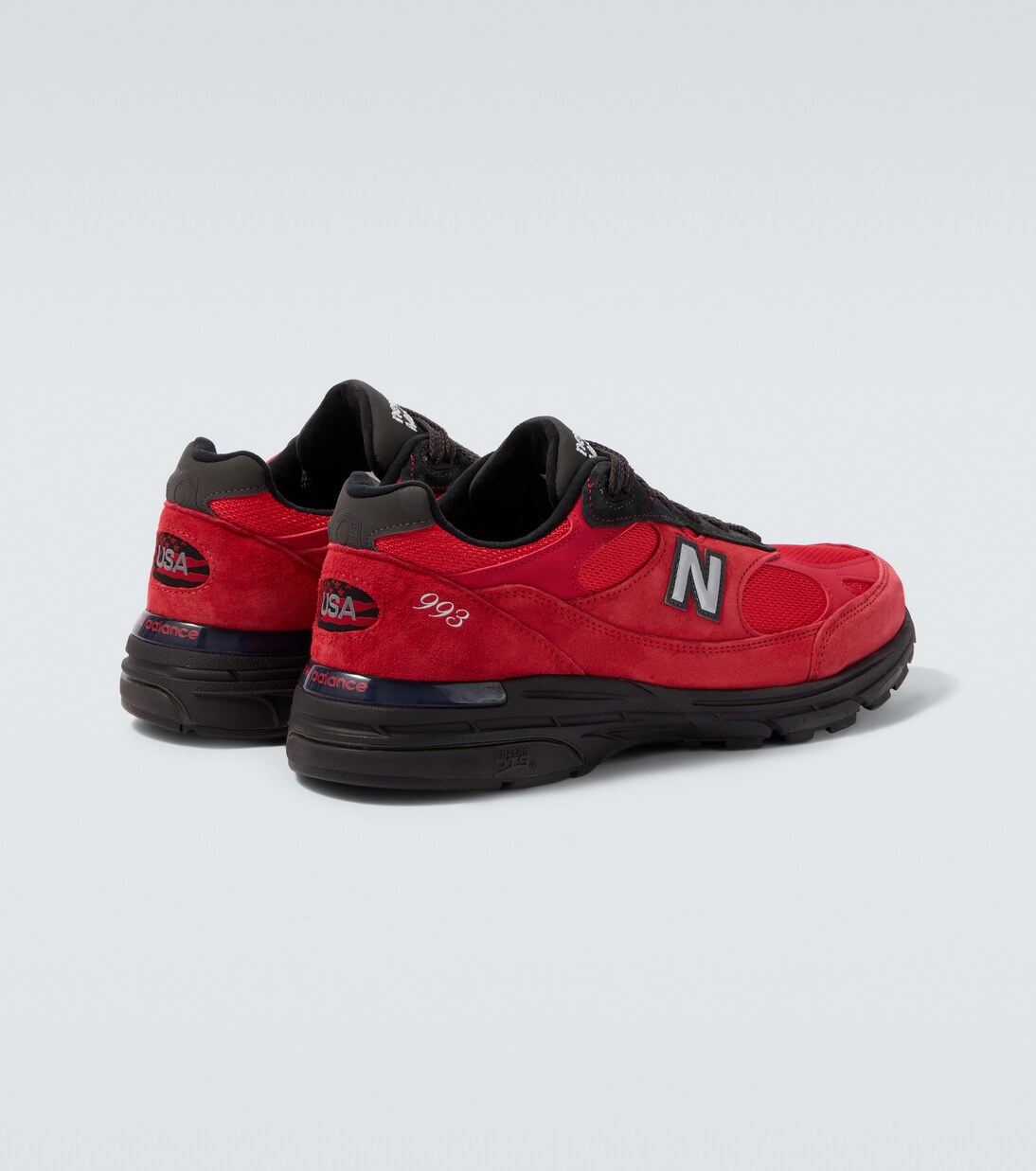 Made in USA 993 suede-trimmed sneakers | New Balance