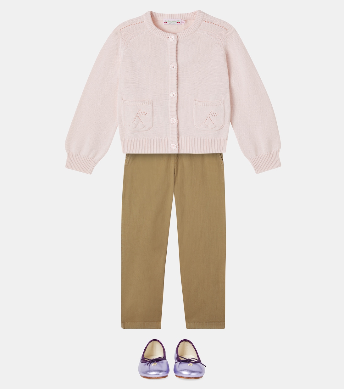 Cardigan Elisea in maglia di cotone | Bonpoint