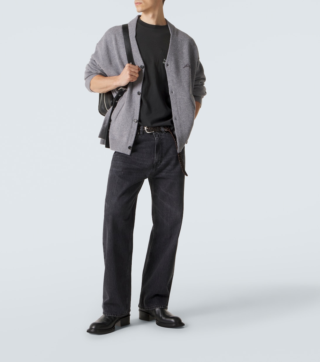 T-Shirt aus einem Baumwollgemisch | Acne Studios