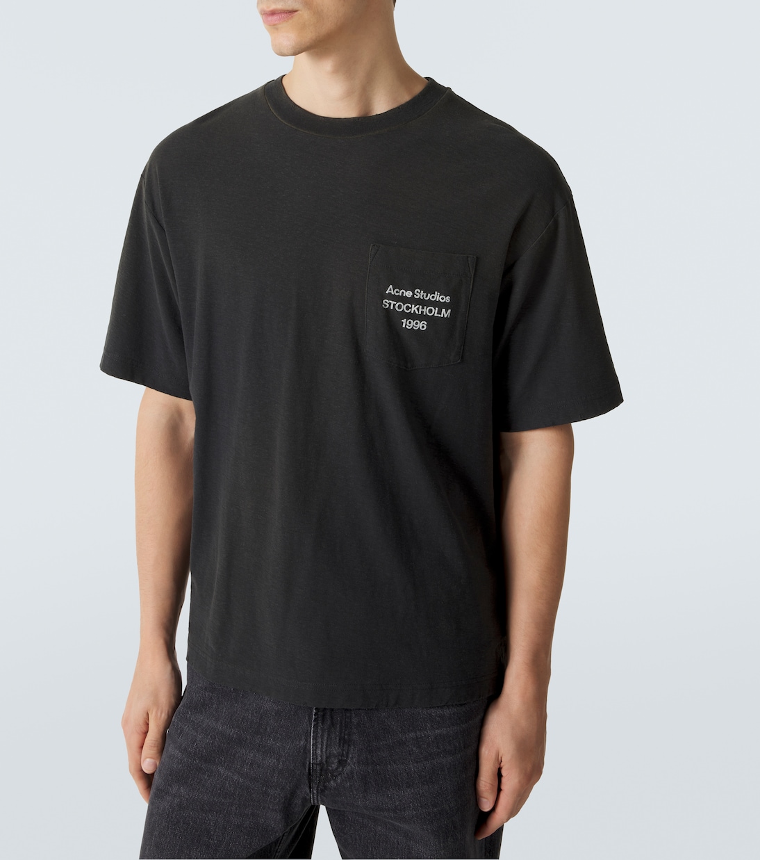 T-Shirt aus einem Baumwollgemisch | Acne Studios