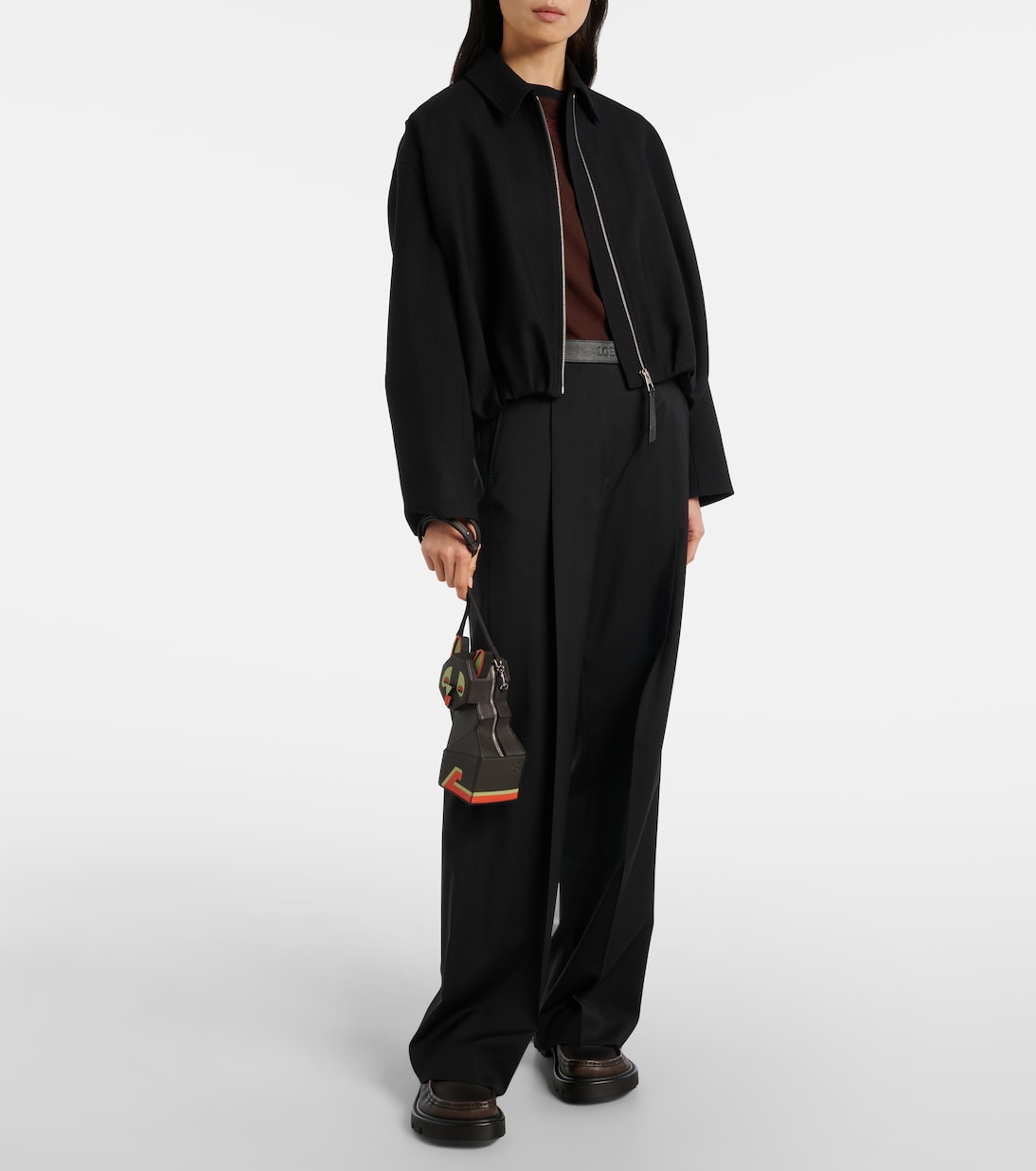 x Louis Wain – Pochette en cuir | Loewe