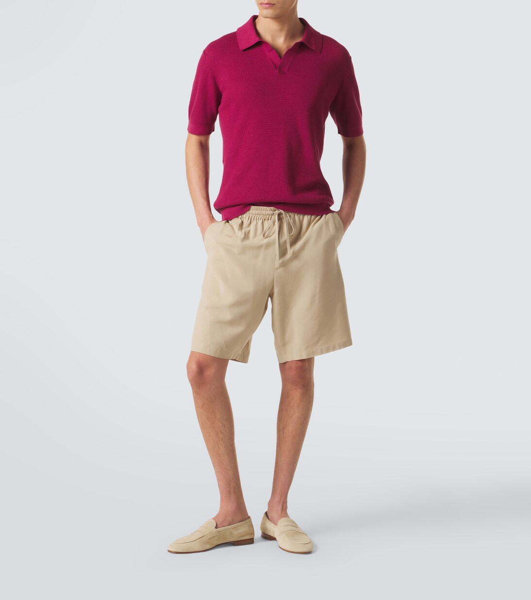 Knitted cotton polo shirt | Zegna