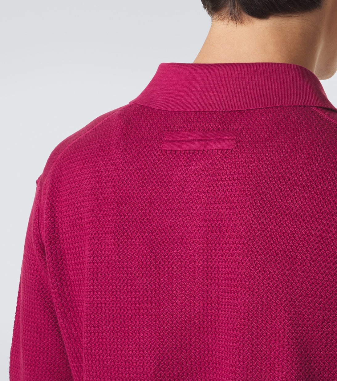 Knitted cotton polo shirt | Zegna