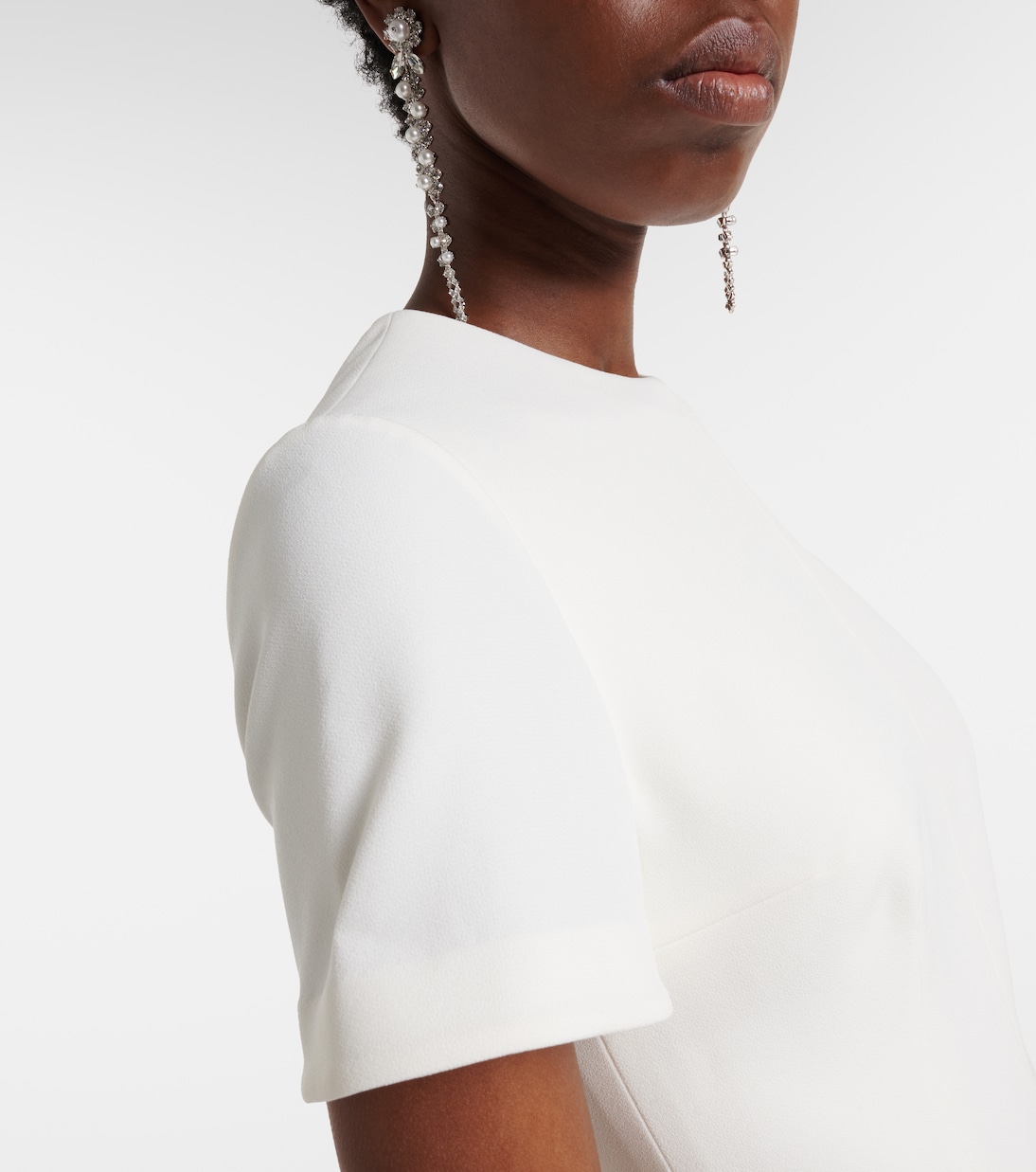 Midikleid Luisa aus Crêpe | Safiyaa