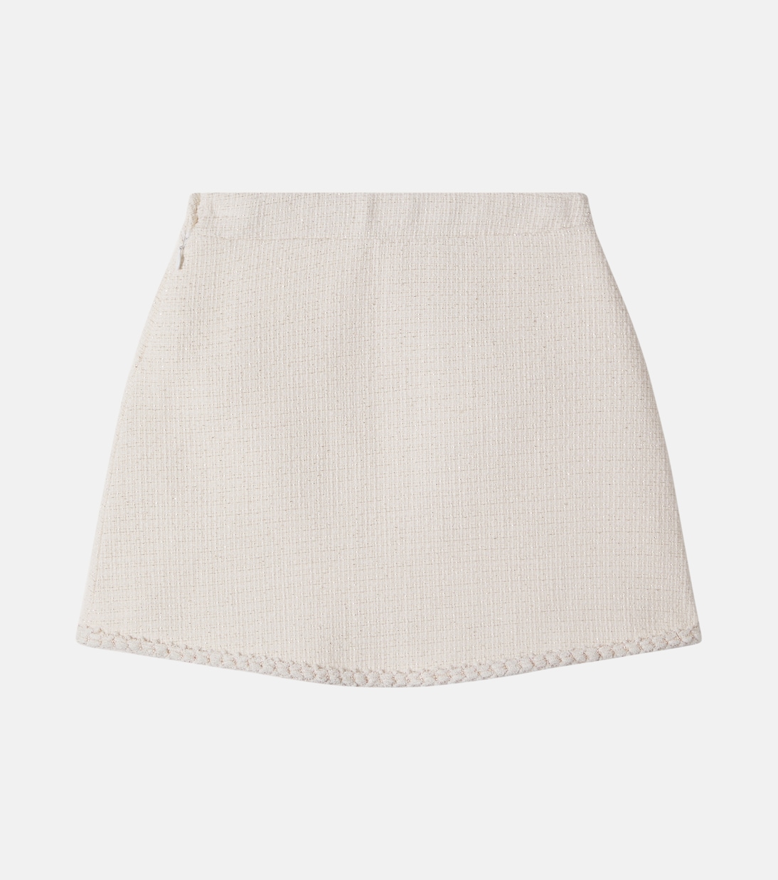 Falda de tweed en mezcla de algodón | Patachou