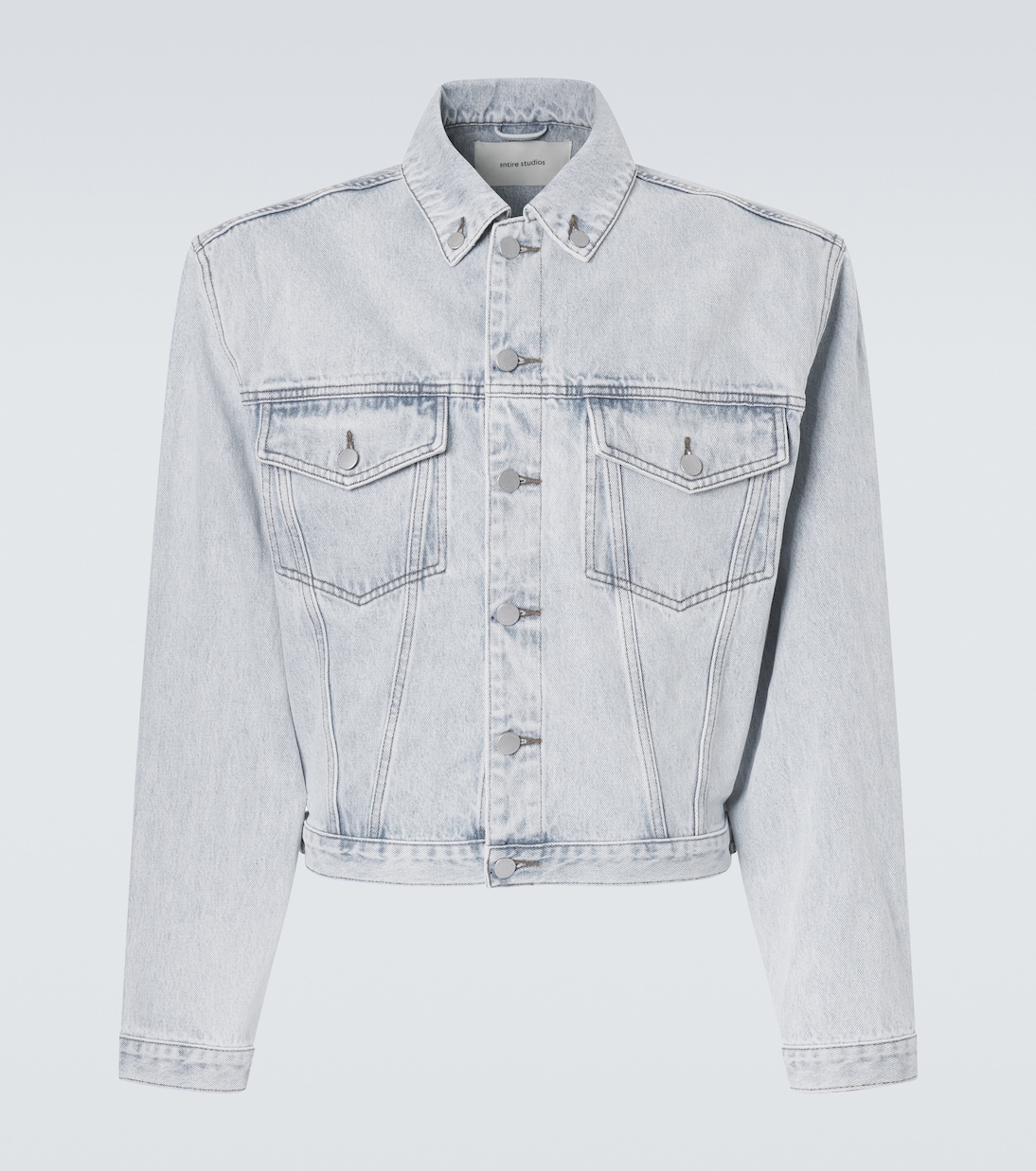 Shrunken denim jacket | Entire Studios