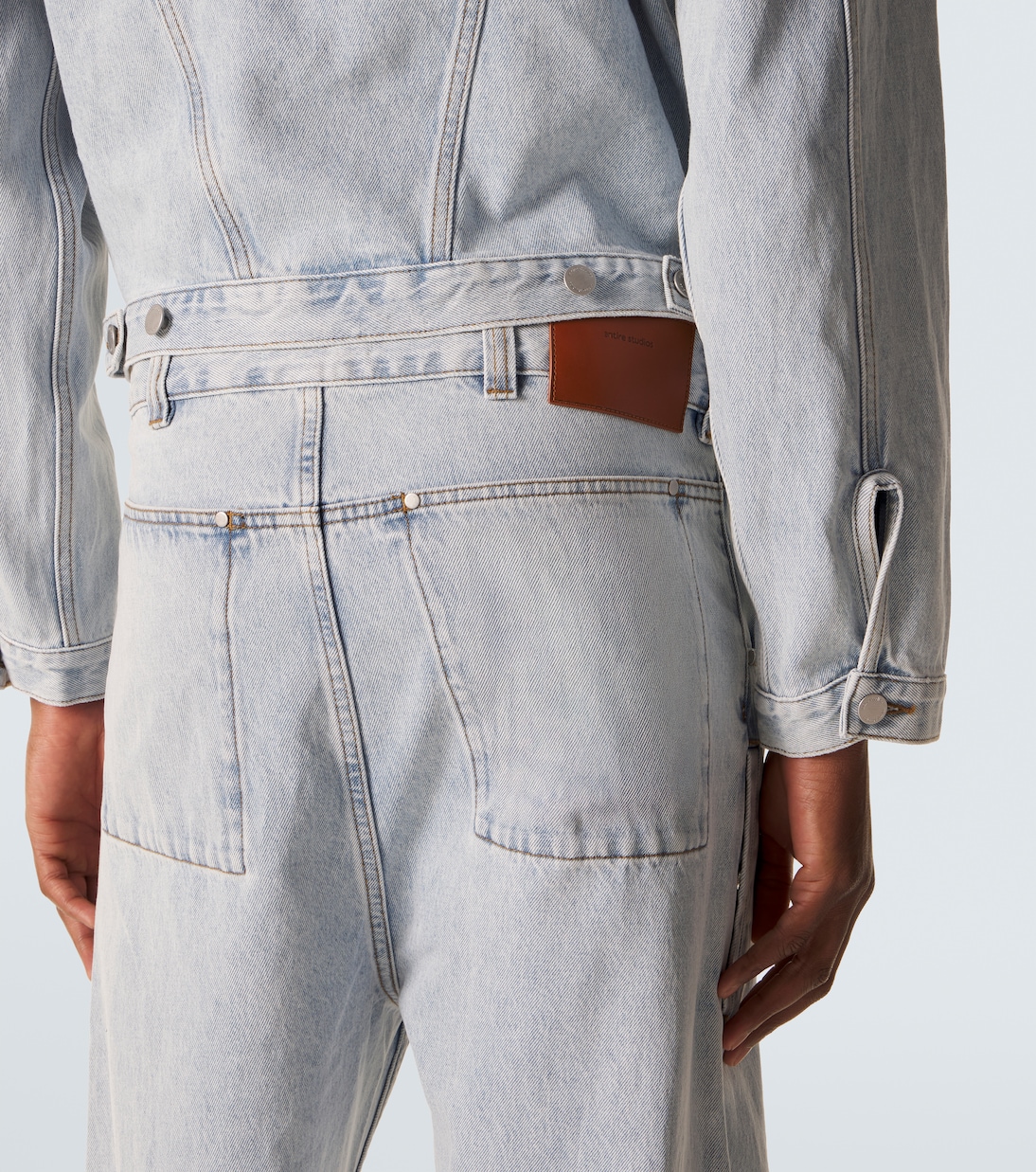 Shrunken denim jacket | Entire Studios