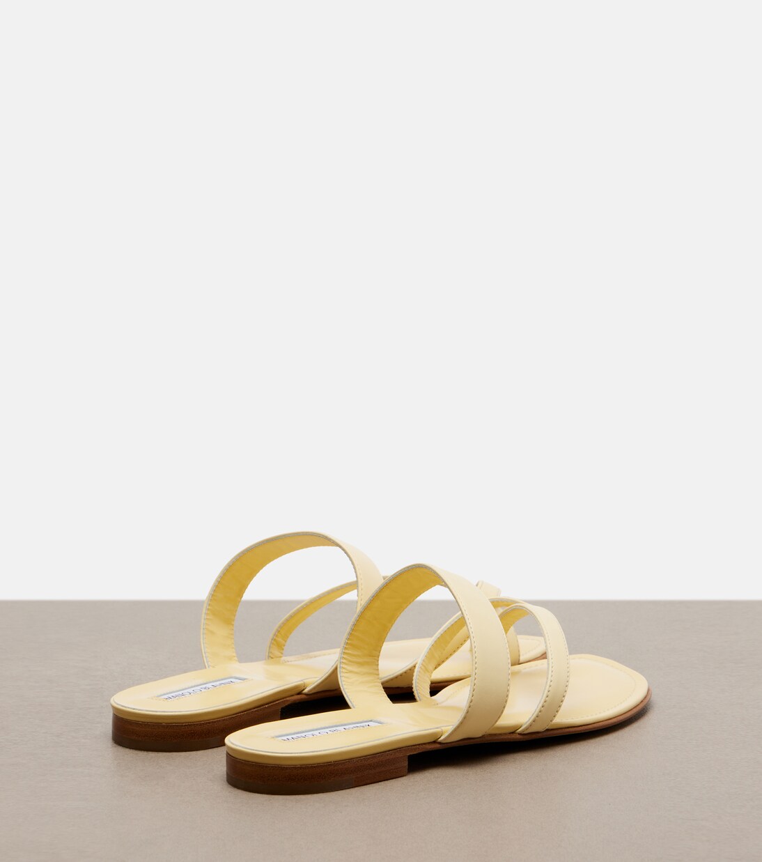 Susaflat leather thong sandals | Manolo Blahnik