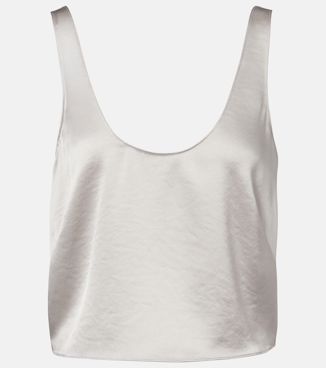 Barb satin tank top | Leset