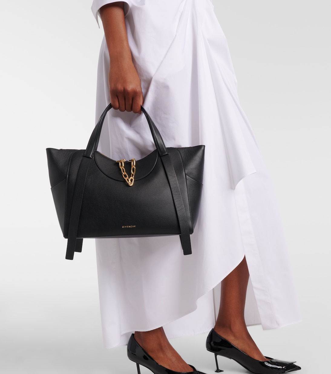 The Snatch Medium leather tote bag | Givenchy