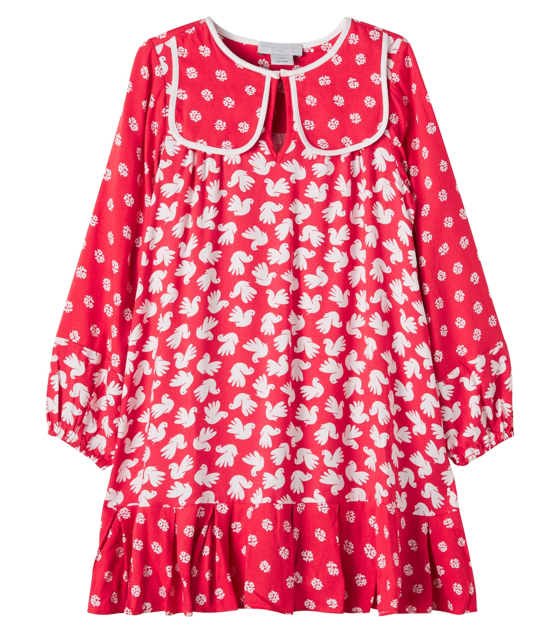 Printed ruffled dress | Stella McCartney Kids