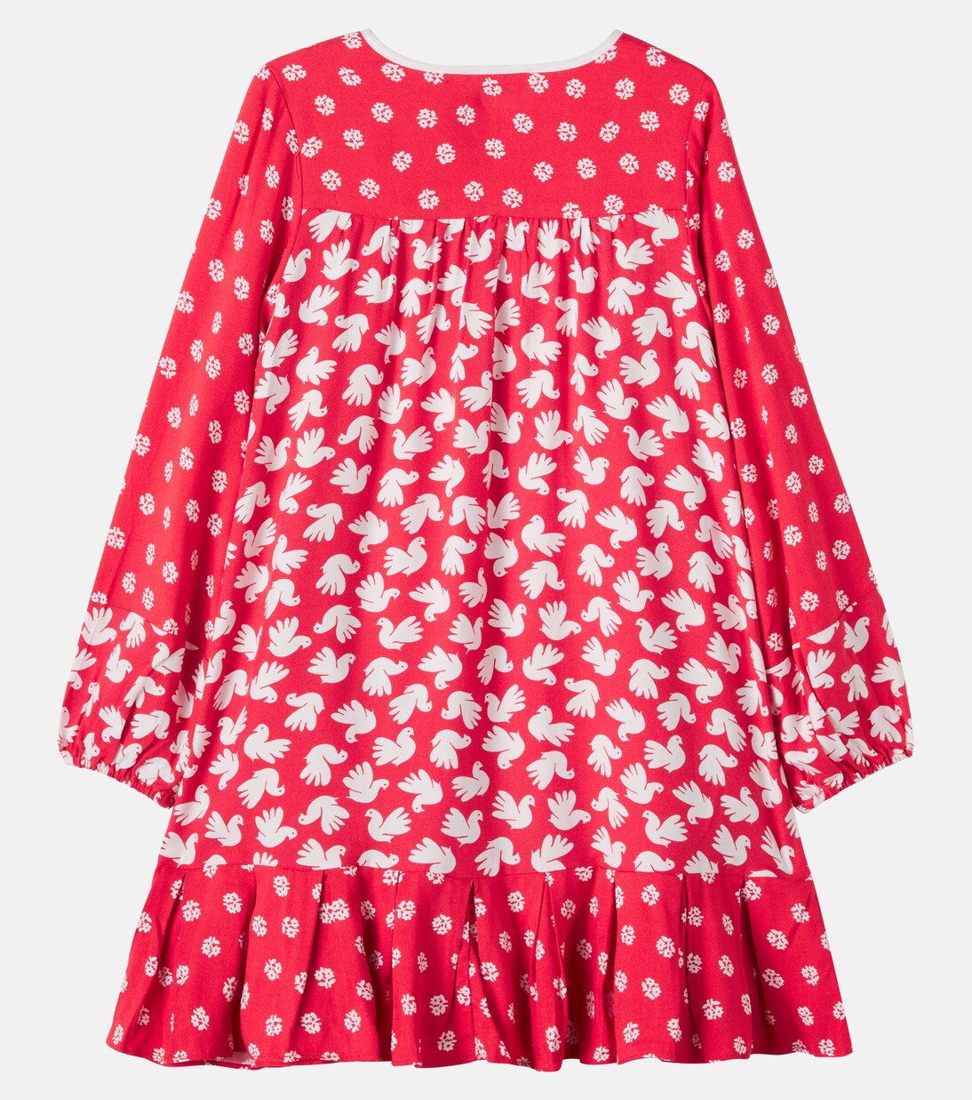 Printed ruffled dress | Stella McCartney Kids