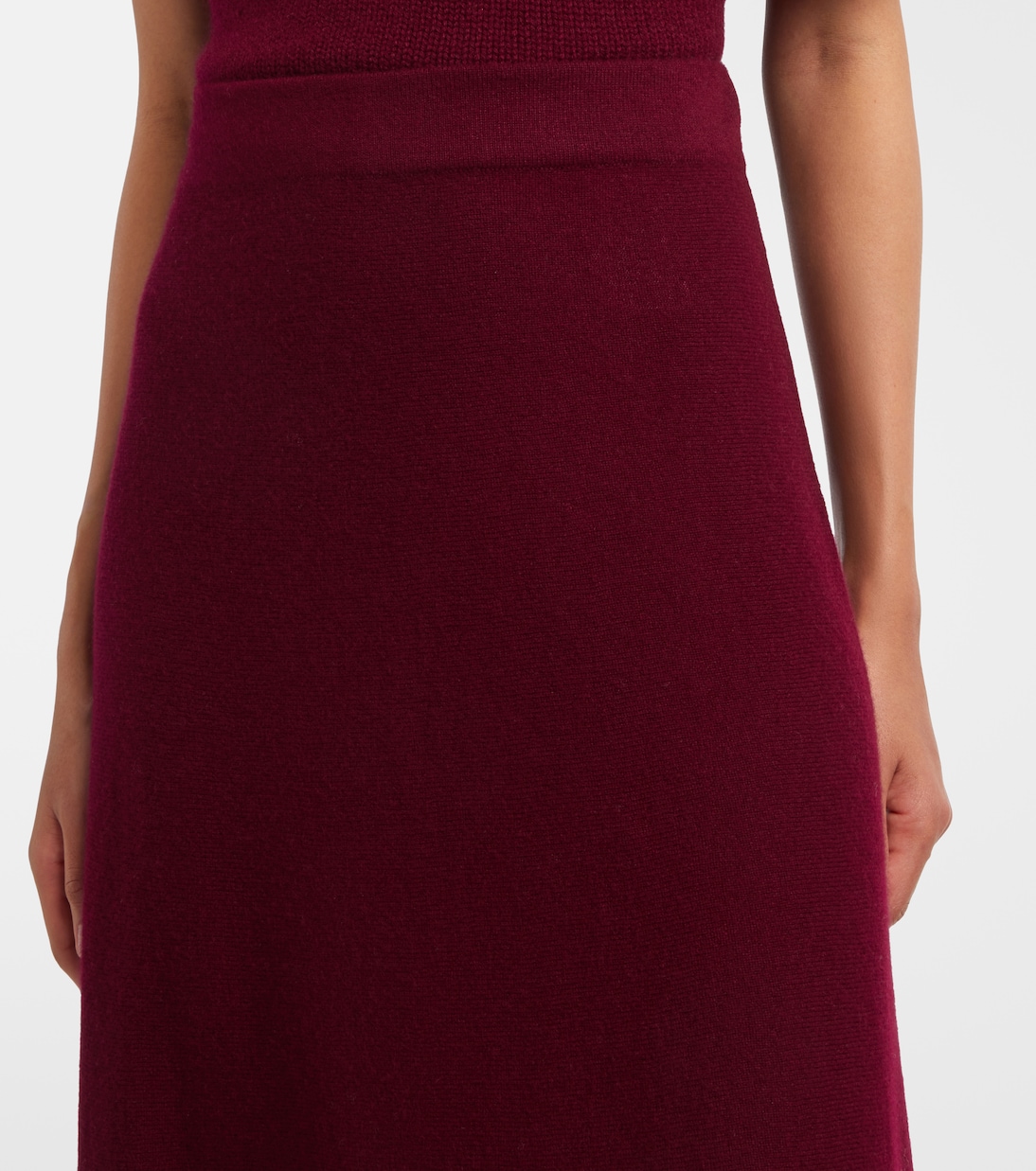 Torie cashmere midi skirt | Lisa Yang
