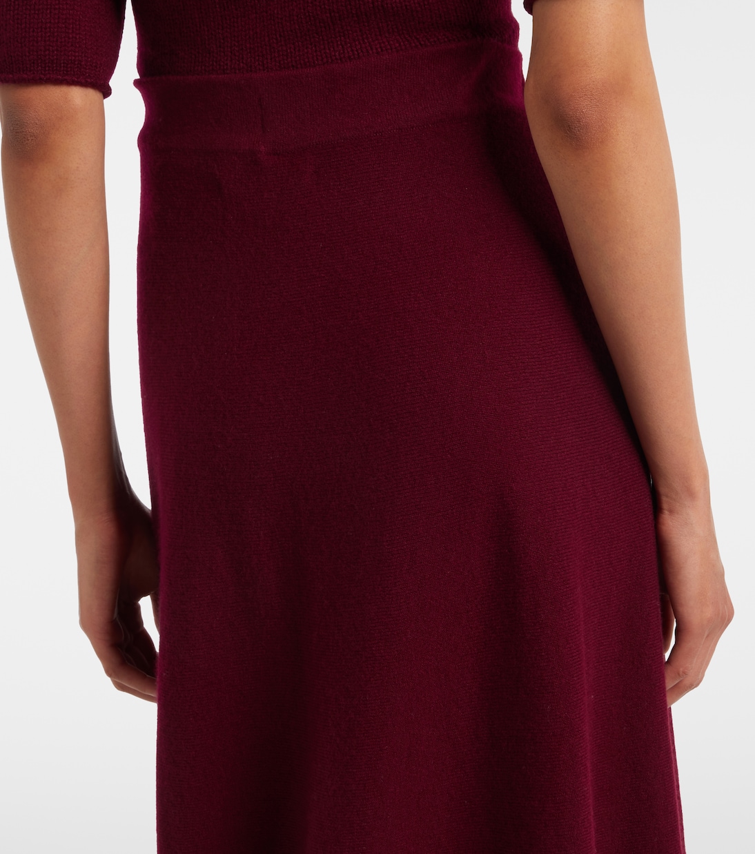 Torie cashmere midi skirt | Lisa Yang