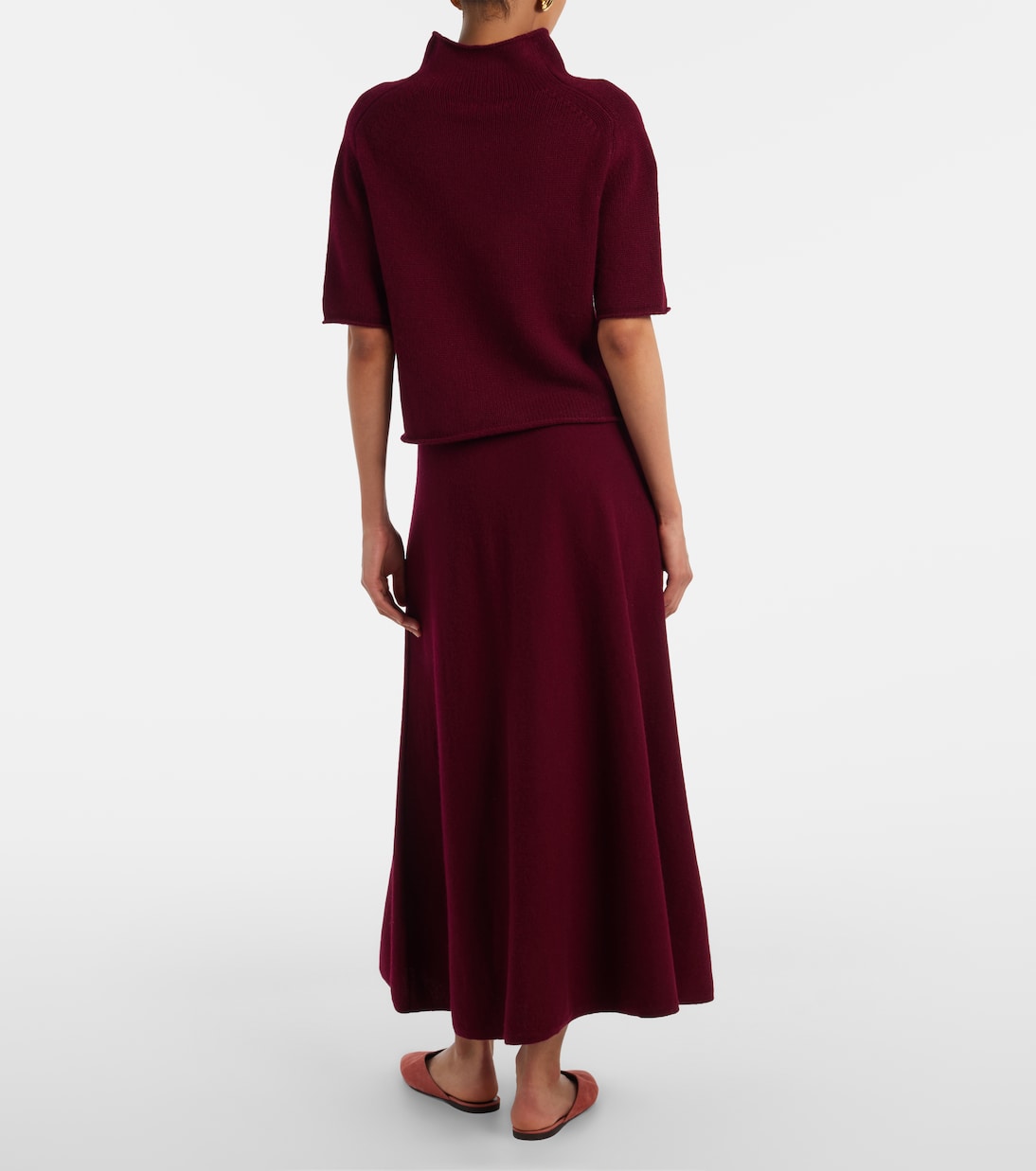 Torie cashmere midi skirt | Lisa Yang
