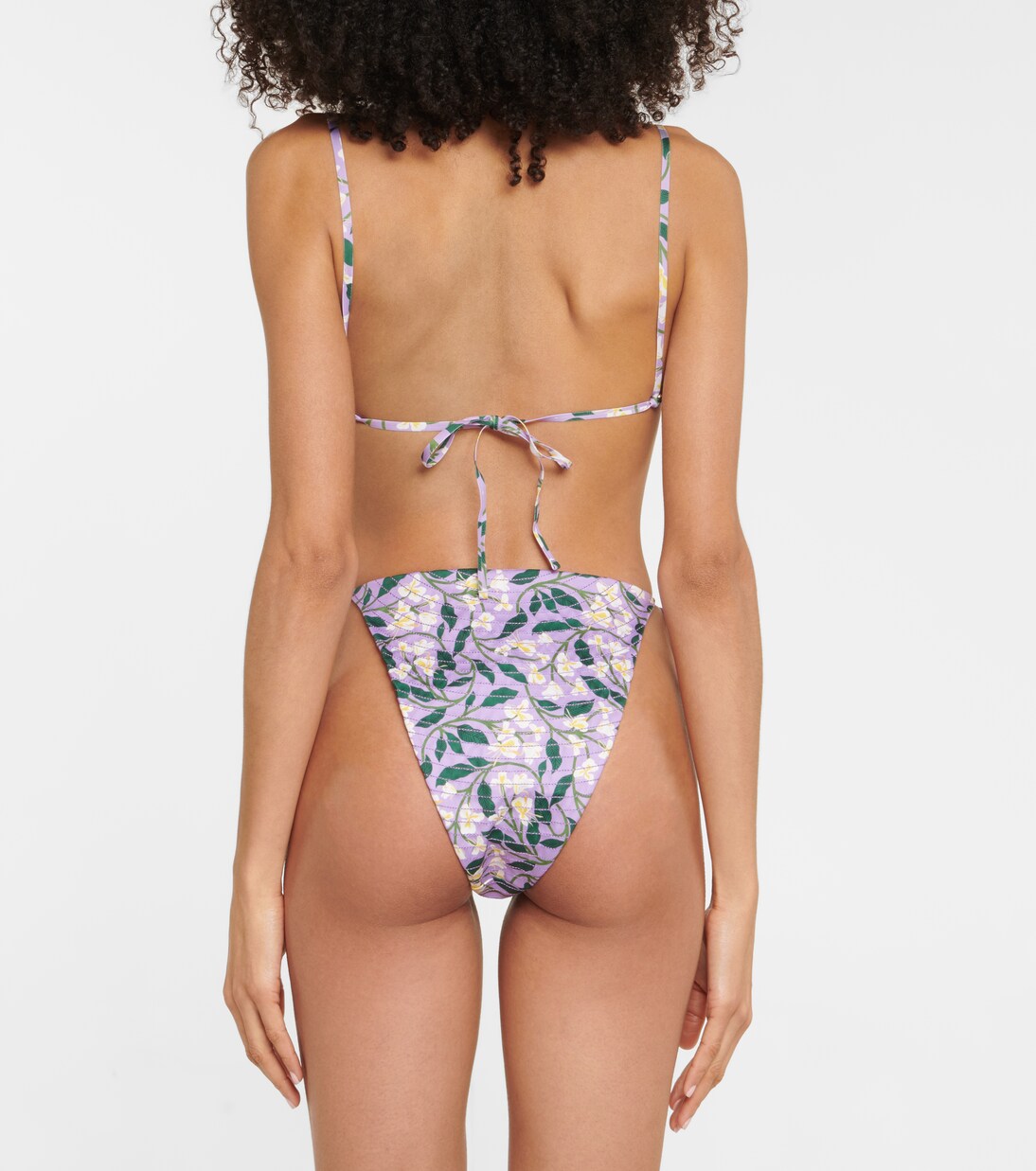 Culotte de bikini Ipanema à fleurs | Agua by Agua Bendita