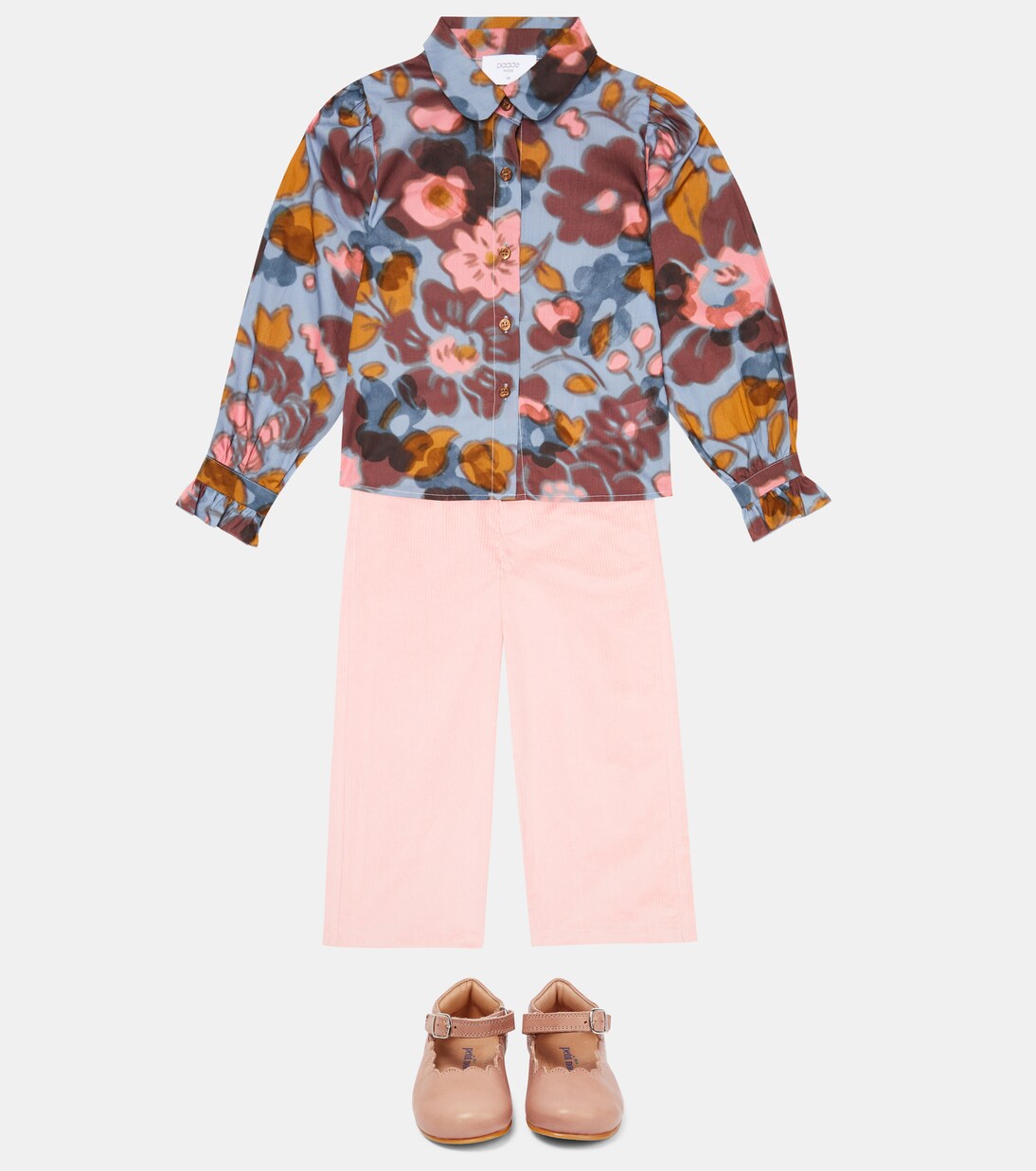 Floral-printed cotton shirt | Paade Mode