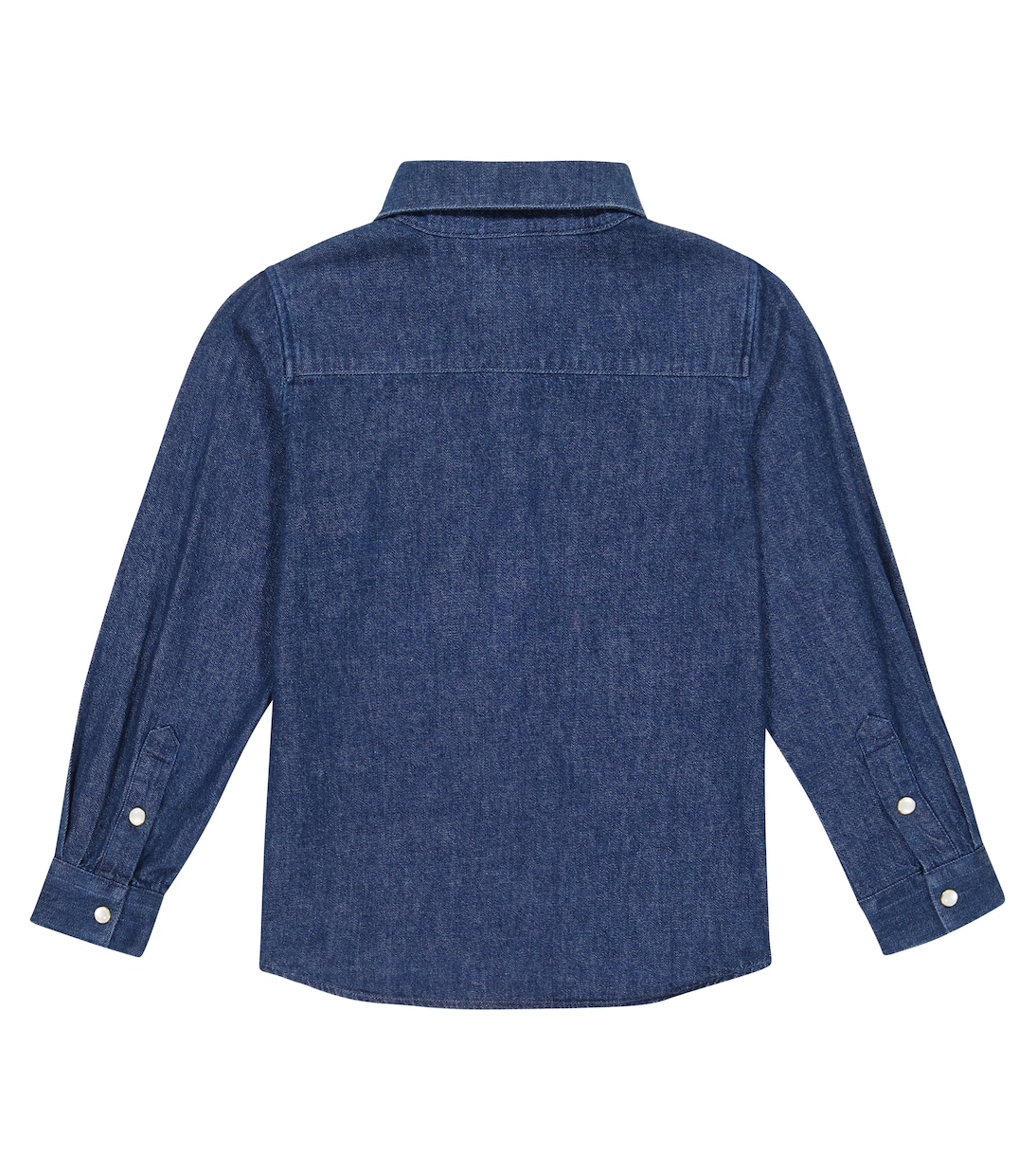 Embroidered denim shirt | Mini Rodini
