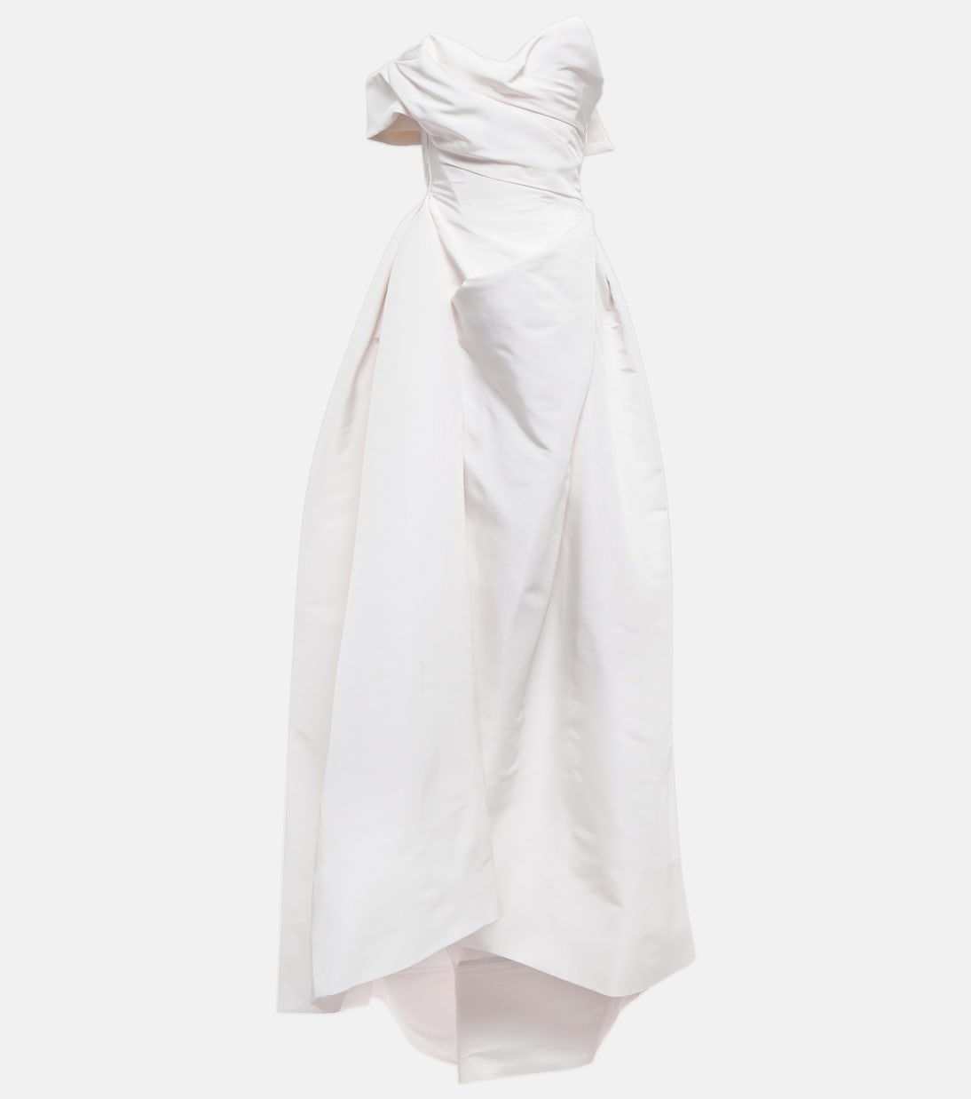 Bridal Freyja one-shoulder silk gown | Vivienne Westwood