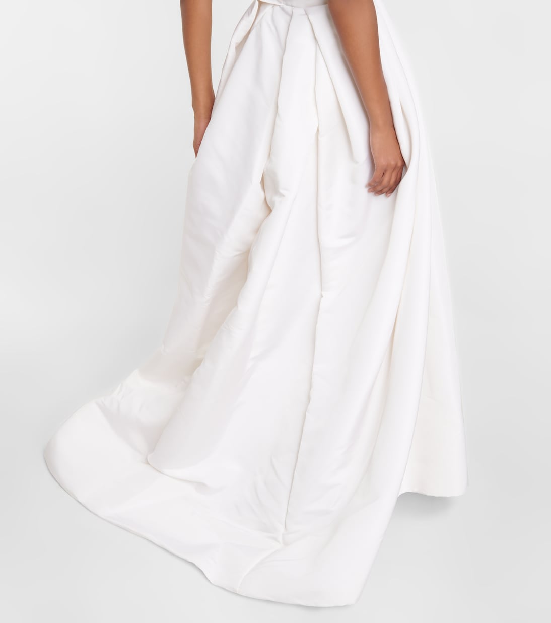 Bridal Freyja one-shoulder silk gown | Vivienne Westwood