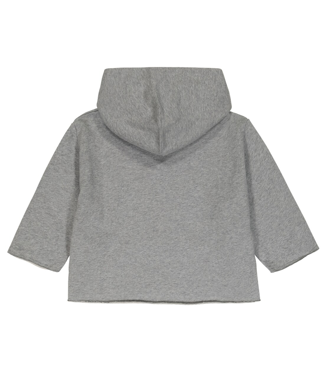 Logo cotton jersey hoodie | MM6 Maison Margiela Kids