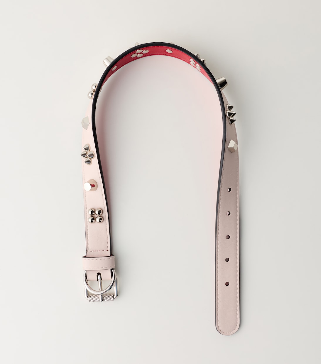 Loubicollar Medium leather dog collar | Christian Louboutin