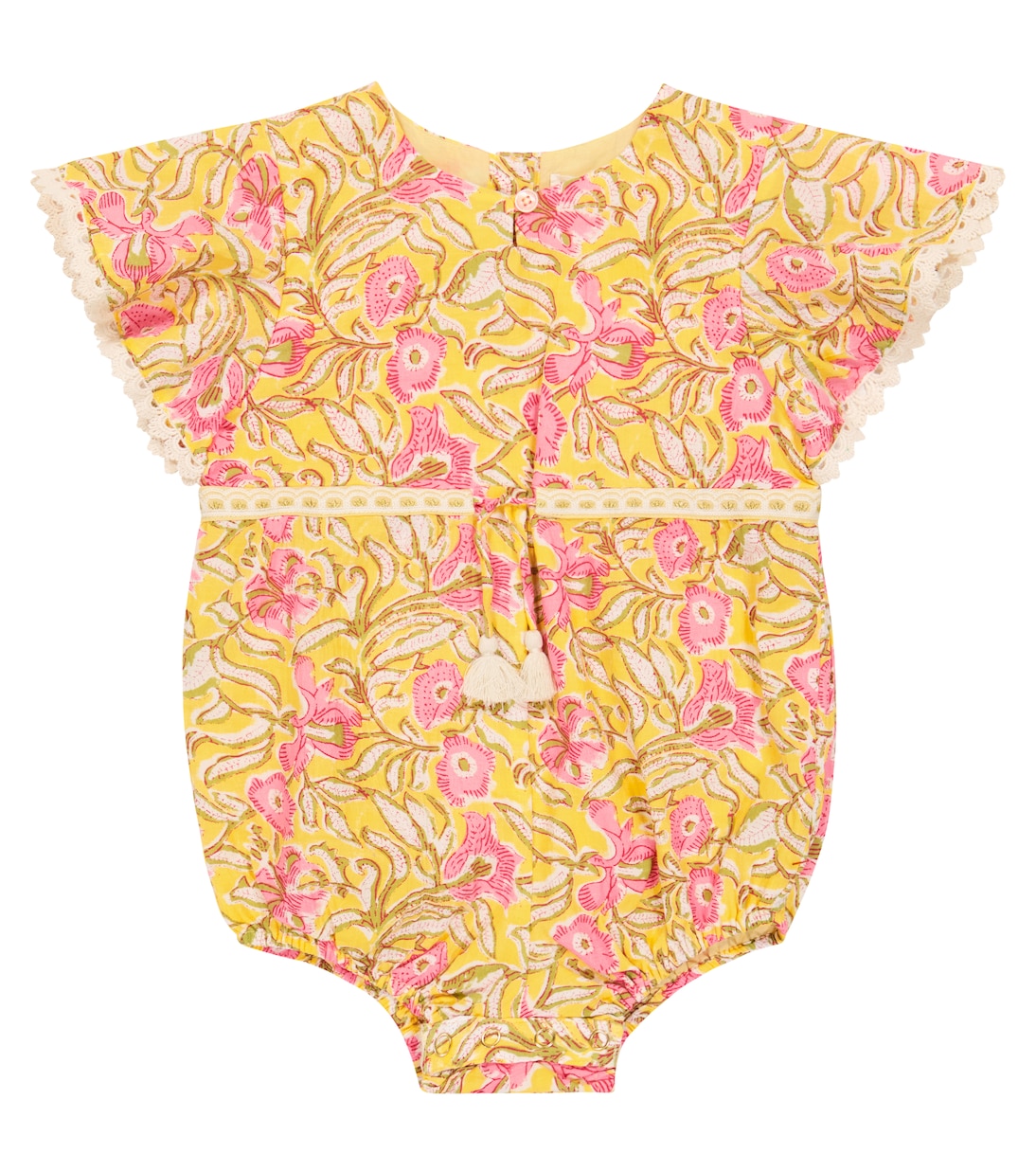 Bébé – Grenouillère Mayalia en coton à fleurs | Louise Misha