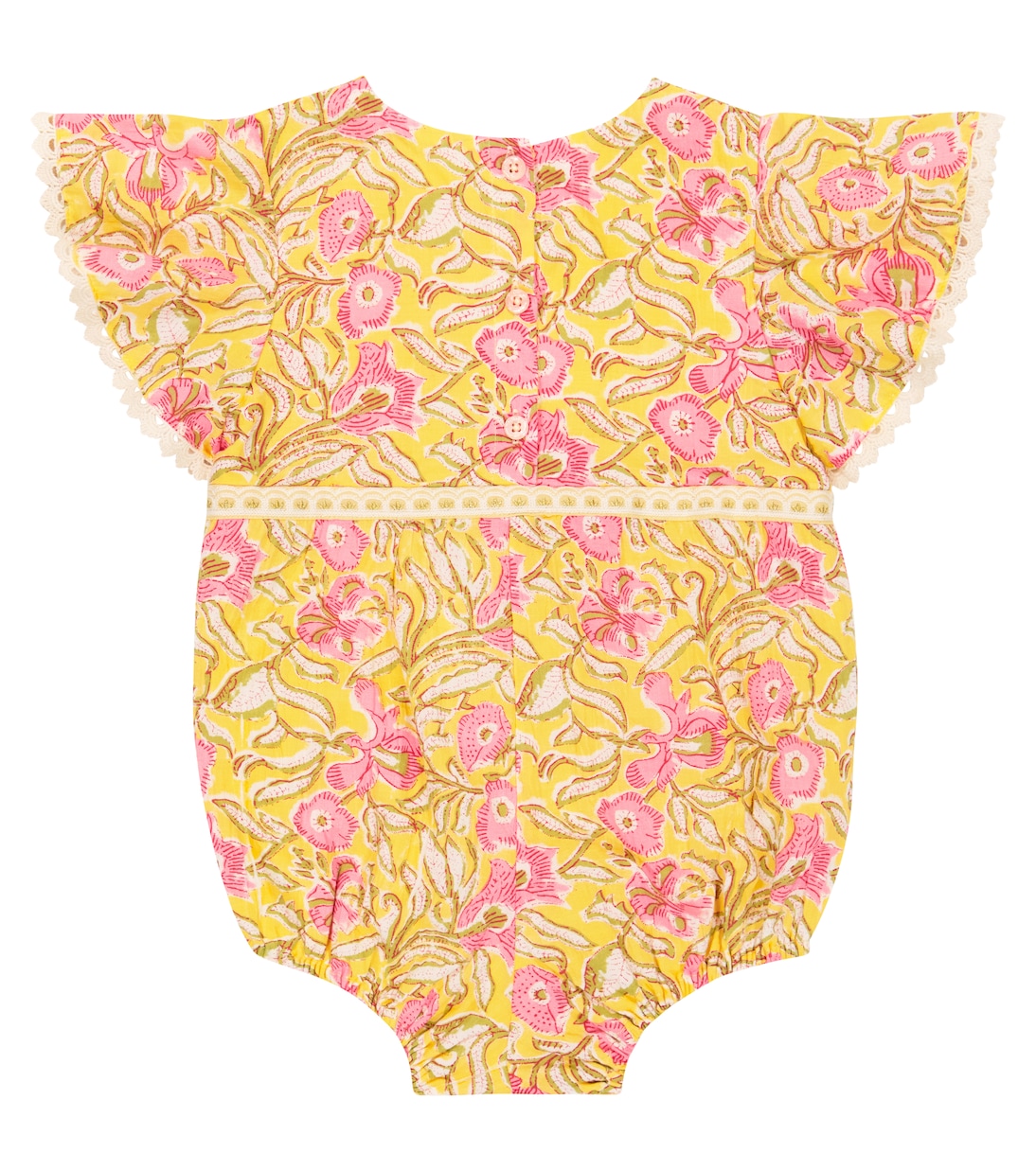 Bébé – Grenouillère Mayalia en coton à fleurs | Louise Misha