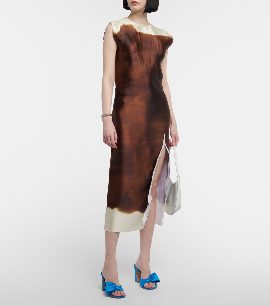 Pantoletten Rosie aus Satin | Gianvito Rossi