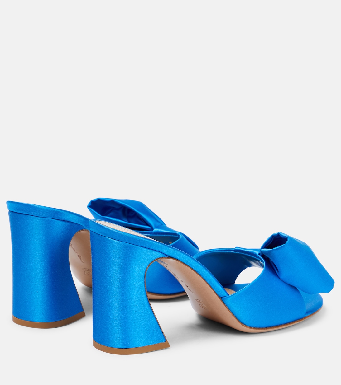 Pantoletten Rosie aus Satin | Gianvito Rossi