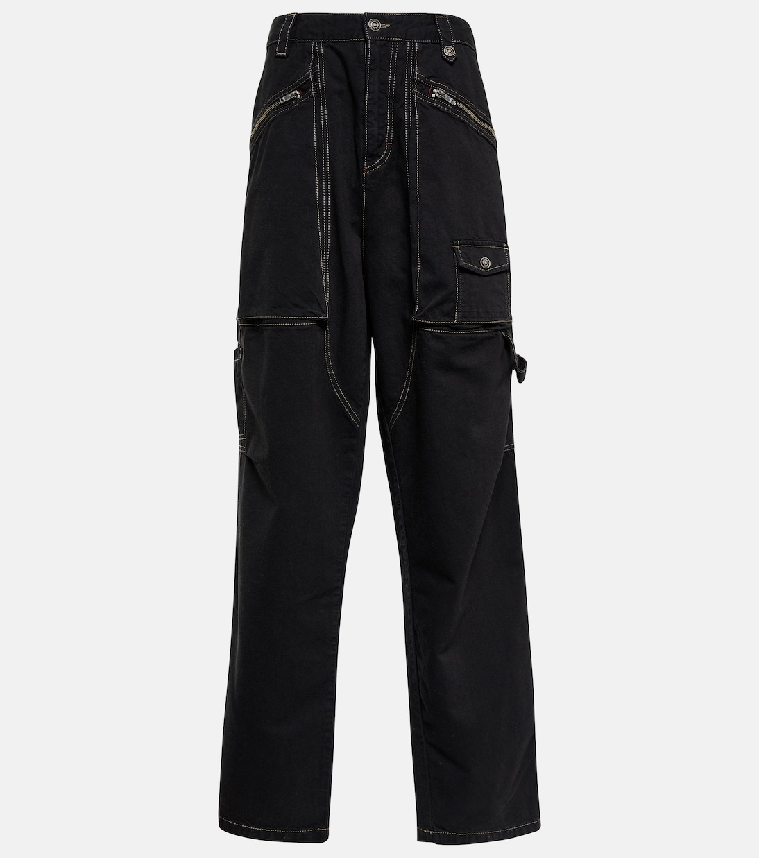 Paciane wide-leg cargo jeans | Isabel Marant
