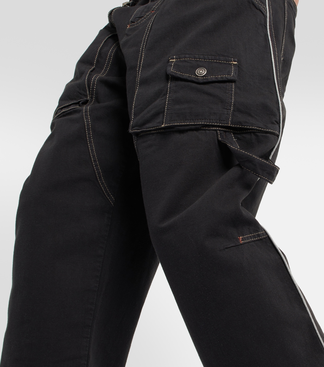 Paciane wide-leg cargo jeans | Isabel Marant