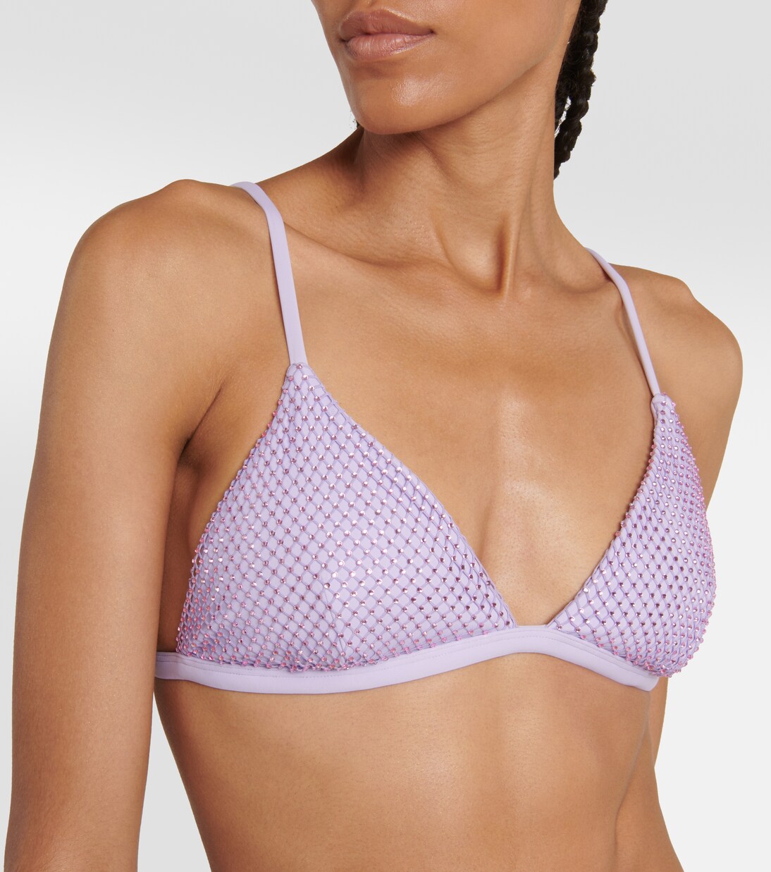 Haut de bikini Joelle à cristaux | Simkhai