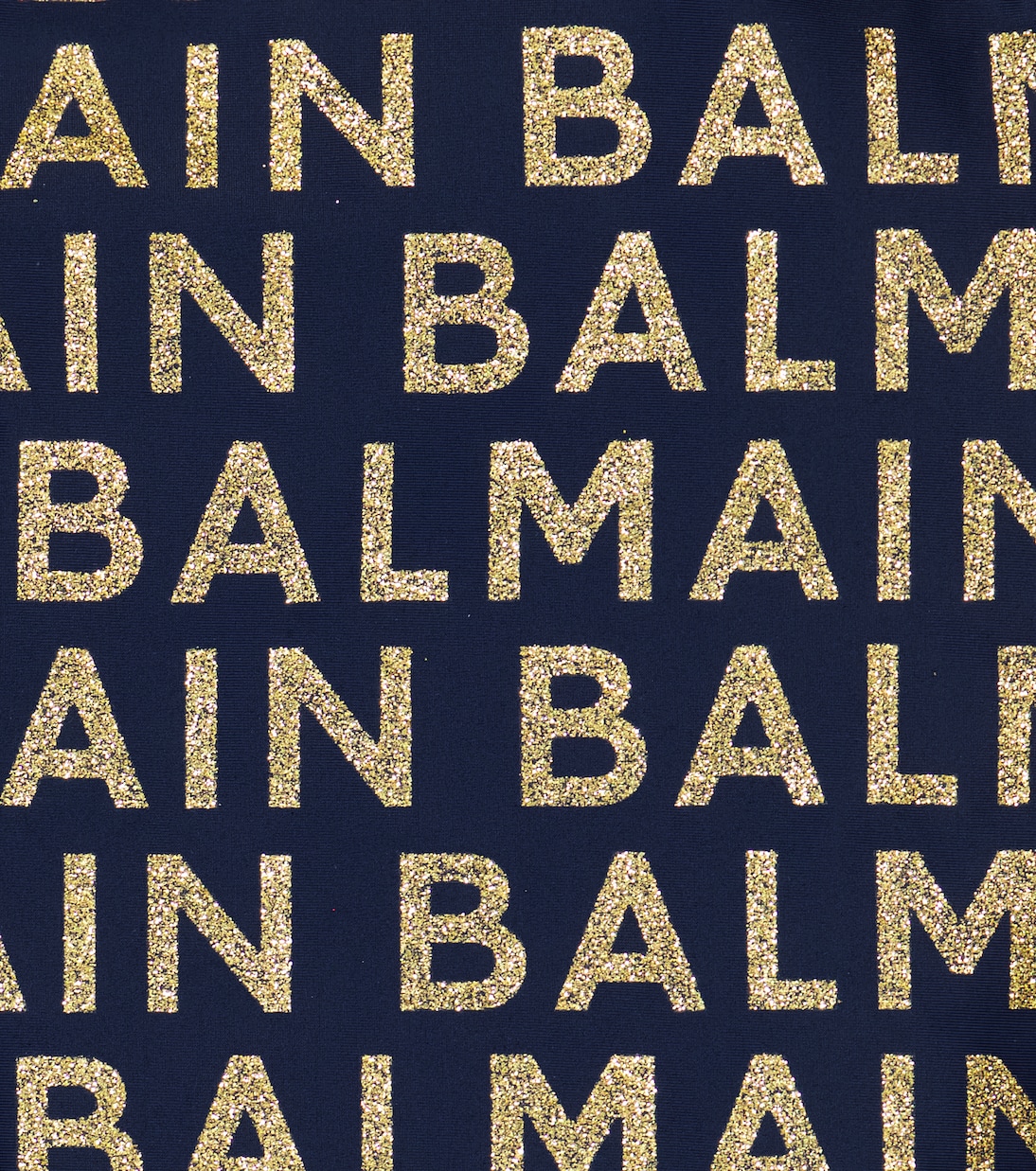 Logo one-shoulder swimsuit | Balmain Kids