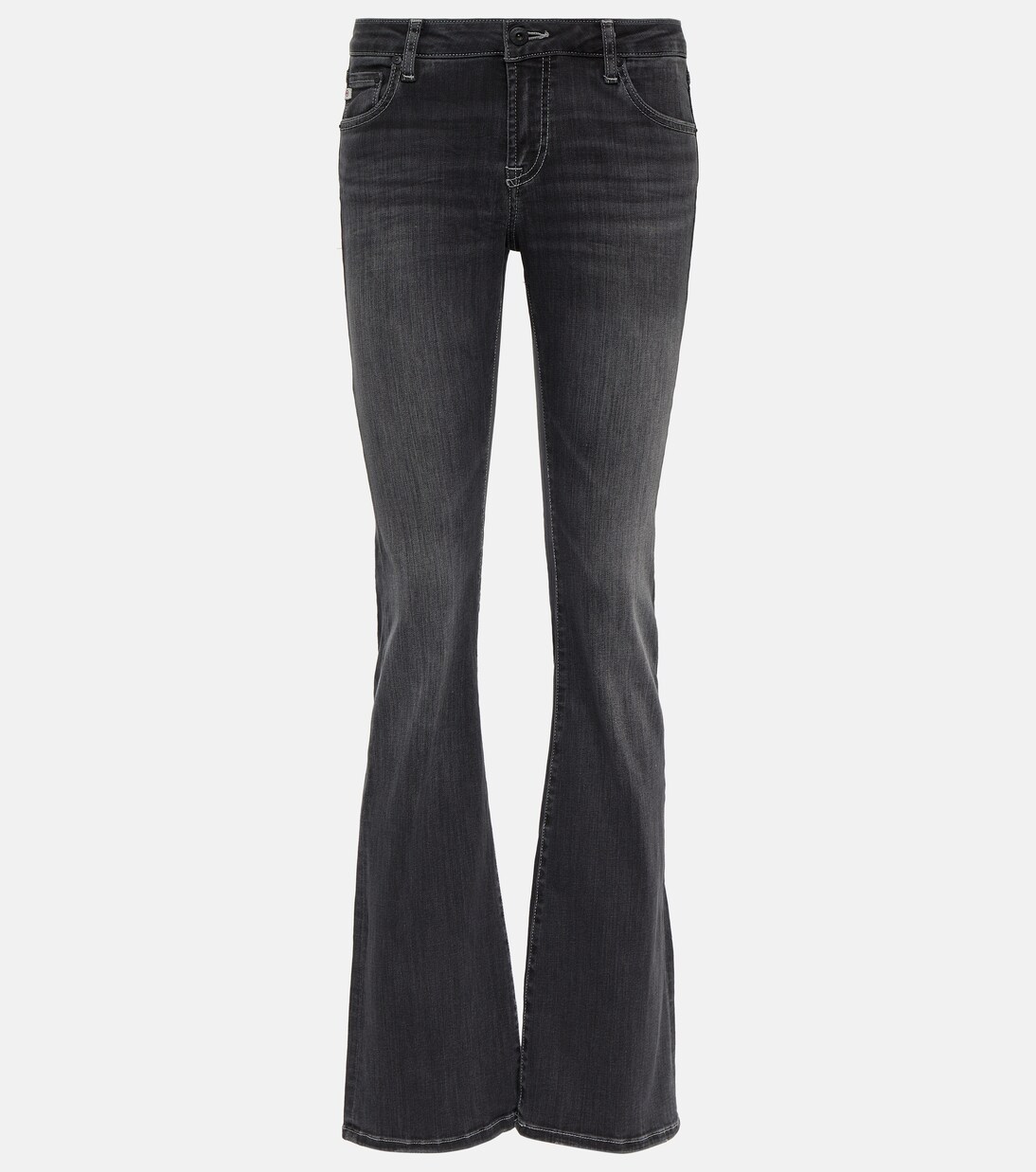 Mid-Rise Wide-Leg Jeans | AG Jeans