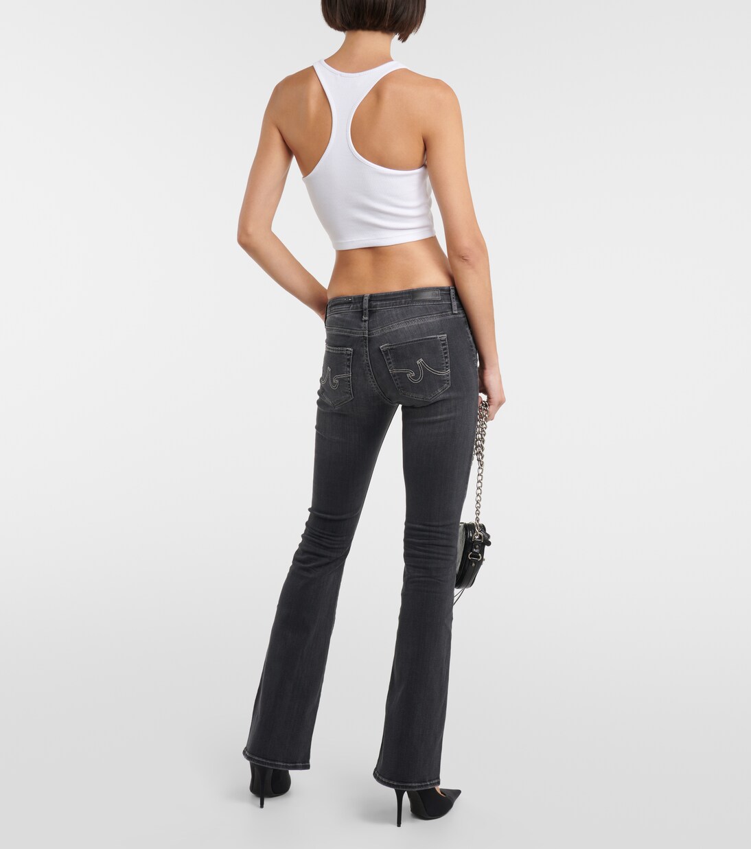 Mid-Rise Wide-Leg Jeans | AG Jeans