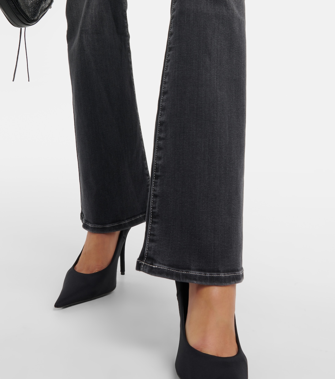 Mid-Rise Wide-Leg Jeans | AG Jeans