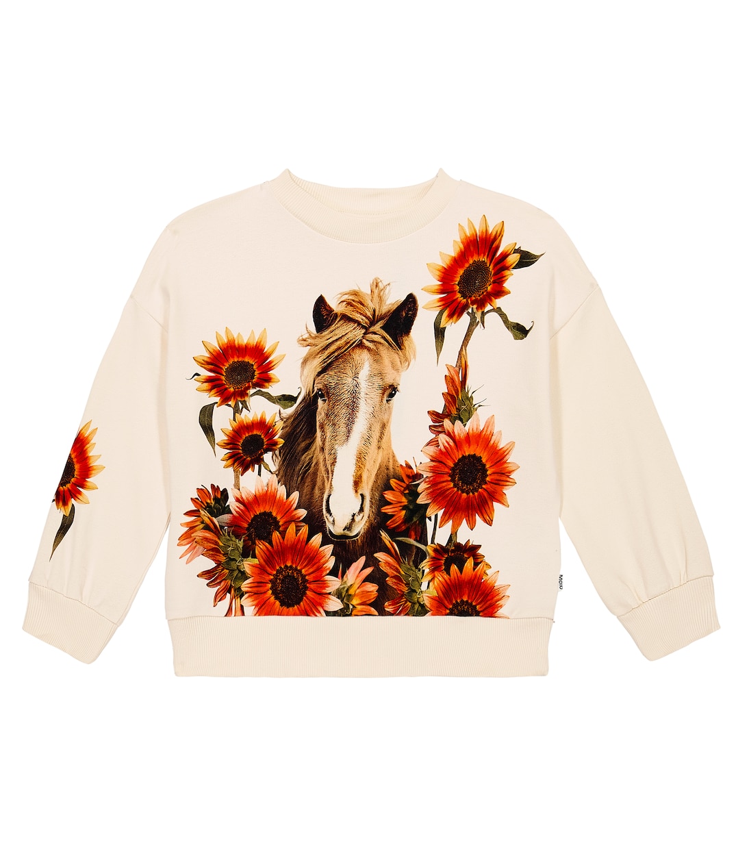 Mika printed cotton sweatshirt | Molo