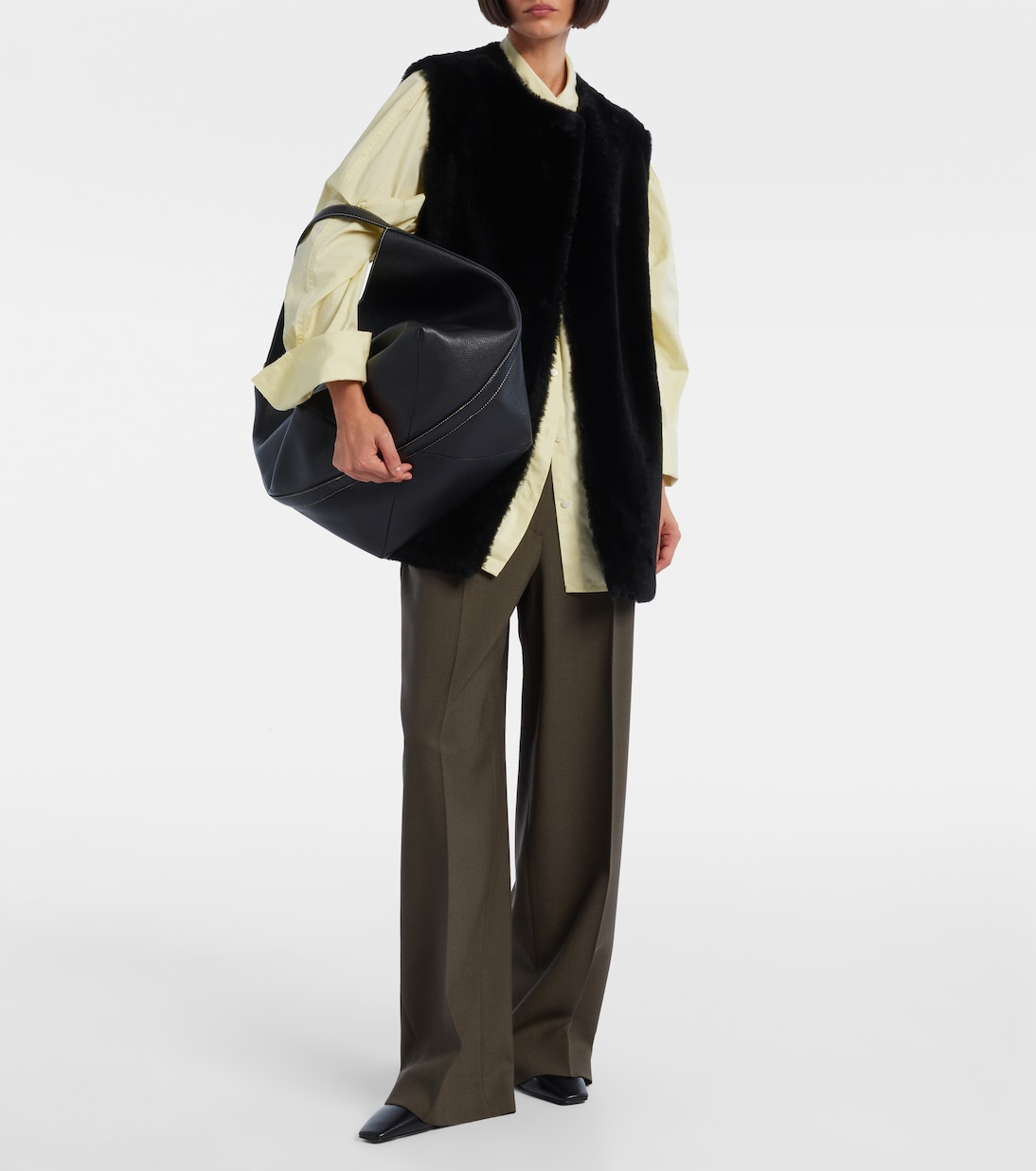 Tote Bag aus Leder | Toteme